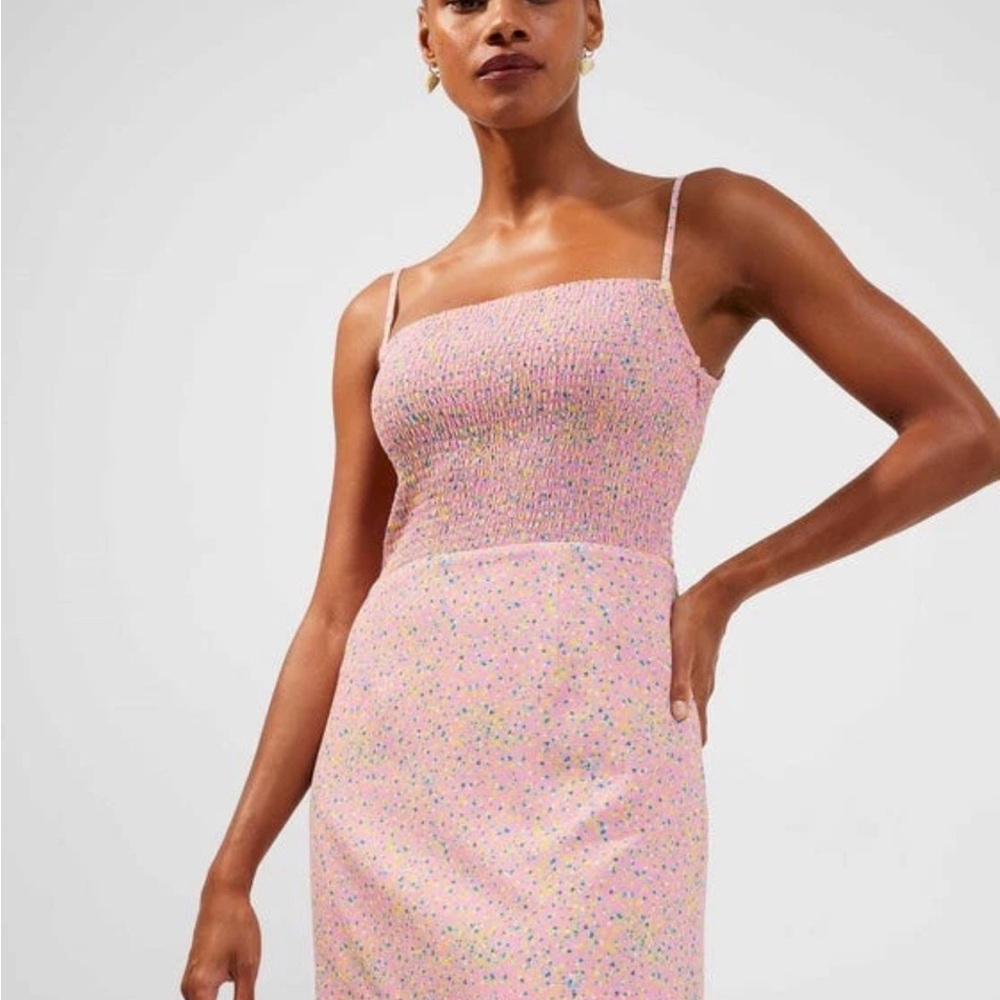 French Connection Stacie Daisy Verona Crepe Dress